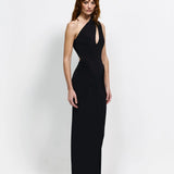 Effie Kats Atlas Gown | Black (PRE-ORDER)