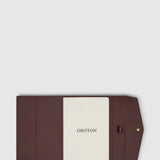 Oroton Envelope Notebook Crackle | Copper (PRE-ORDER)