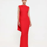 Effie Kats Audrey Gown | Cherry Red