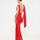 Effie Kats Audrey Gown | Cherry Red