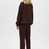 Camilla and Marc Zylus Sweater | Chocolate/White