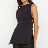 Bec + Bridge Domenic Boatneck Top | Black