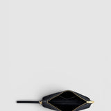 Oroton Cecile Pouch Texture | Black (PRE-ORDER)