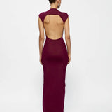 Effie Kats Caldwell Dress | Burgundy