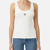 Camilla and Marc Nora Scoop Tank | Soft White