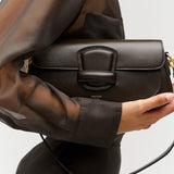 Oroton Carter Baguette | Dark Chocolate (PRE-ORDER)