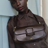 Oroton Carter Baguette | Dark Chocolate (PRE-ORDER)