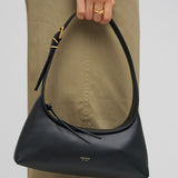 Oroton Cinder Mini Baguette | Black (PRE-ORDER)