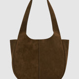 Oroton Emilia Tote Suede | Husk Brown
