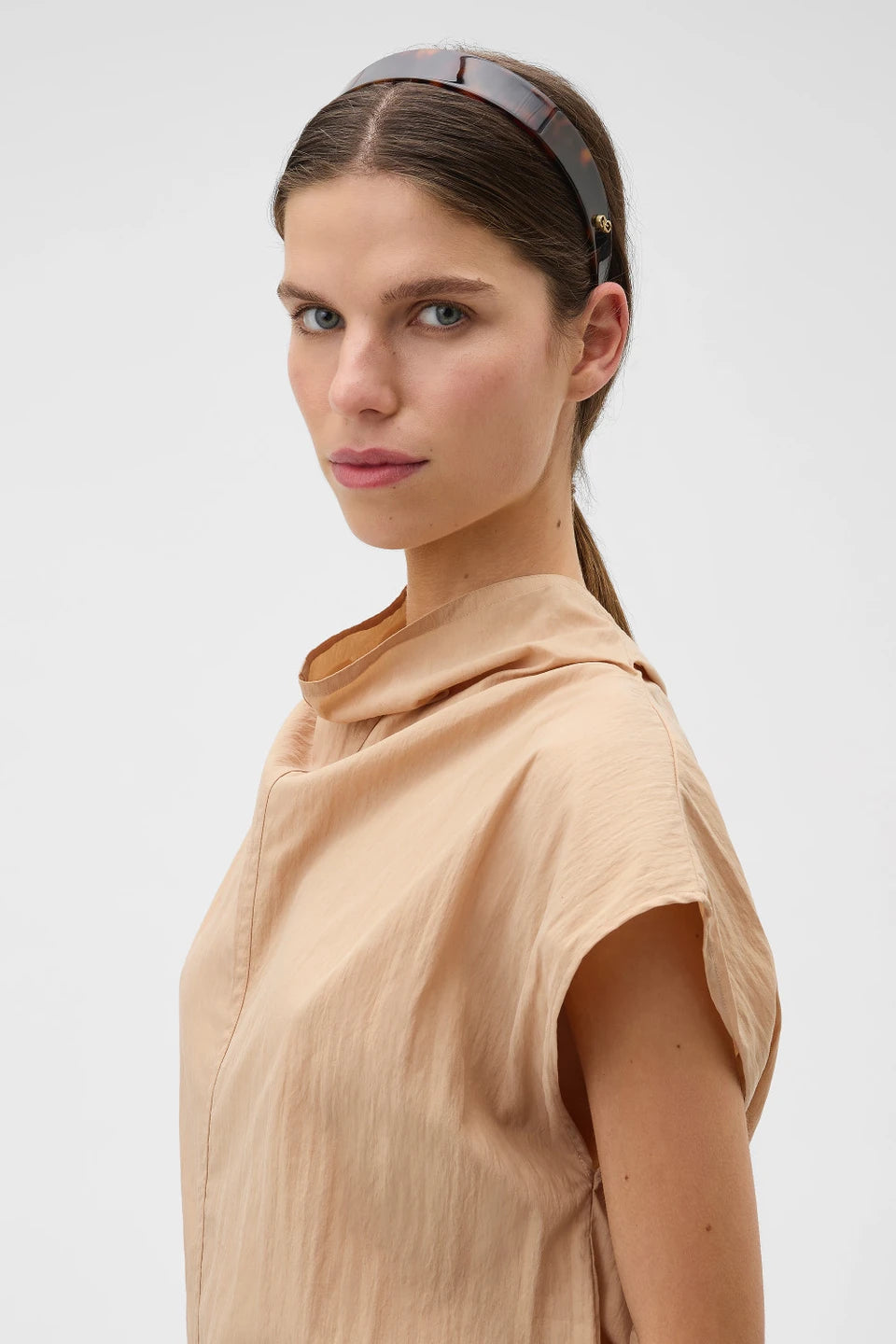 Oroton Daphne Headband | Tortoise
