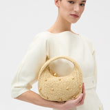 Oroton Clara Straw Mini Bag | Natural (PRE-ORDER)