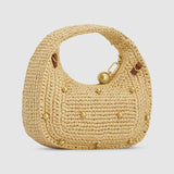 Oroton Clara Straw Mini Bag | Natural (PRE-ORDER)
