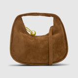 Oroton Clara Suede Mini Bag | Teak (PRE-ORDER)