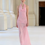 Effie Kats Cleo Gown | Petal Pink (PRE-ORDER)