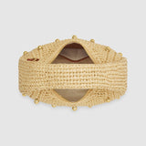 Oroton Clara Straw Mini Bag | Natural (PRE-ORDER)