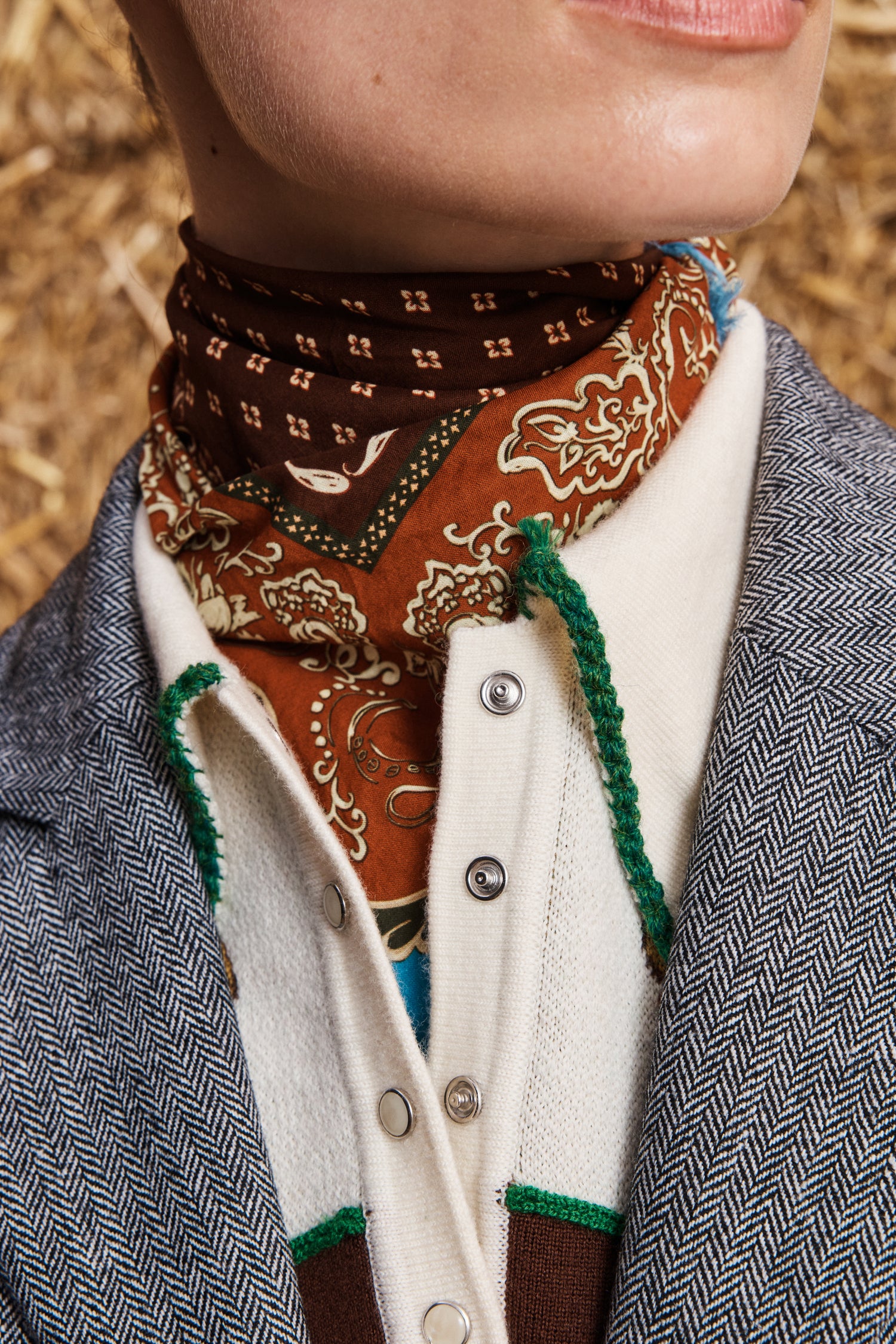 ALMA COTTON SCARF