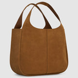Oroton Emilia Large Tote Suede | Teak