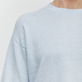 Kensy Cotton Cashmere Tee Powder Blue