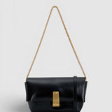 Oroton Etta Mini Clutch Crackle | Black (PRE-ORDER)