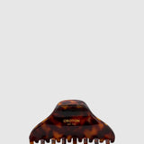 Oroton Daphne Claw Clip | Tortoise