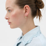 Oroton Felicity Huggies | Pearl/Gold