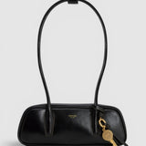 Oroton Louisa Mini Baguette Crackle | Dark Chocolate (PRE-ORDER)