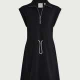 Varley Avaya Half Zip Dress | Black (PRE-ORDER)