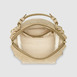 Oroton Mica Mini Bowler Suede | Caper (PRE-ORDER)