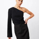 Mossman Novel Top | Black