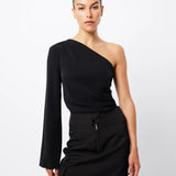 Mossman Novel Top | Black