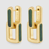 Oroton Emery Earrings | Helm Green (PRE-ORDER)