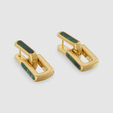 Oroton Emery Earrings | Helm Green (PRE-ORDER)