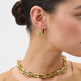 Oroton Emery Earrings | Helm Green (PRE-ORDER)