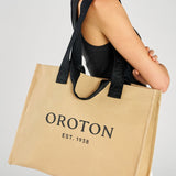 Oroton Everyday Tote | Straw