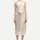 Samsoe Samsoe Salike Short Skirt | Clear Cream