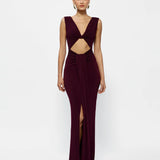 Effie Kats Faith Dress | Black Cherry