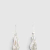 Oroton Marleigh Earrings | Silver Pearl