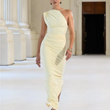 Effie Kats Greer Gown | Lemon (PRE-ORDER)