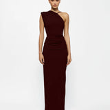 Effie Kats Greer Gown | Wine