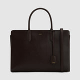 Oroton Muse 15" Worker Tote | Dark Chocolate