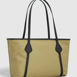 Oroton Ponza Medium Tote Canvas | Ice Coffee (PRE-ORDER)