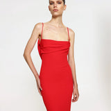 Effie Kats Havilland Gown | Cherry Red