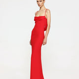 Effie Kats Havilland Gown | Cherry Red