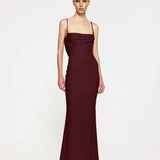 Effie Kats Havilland Gown | Wine