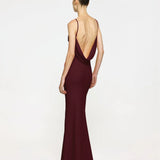 Effie Kats Havilland Gown | Wine
