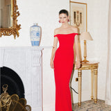 Effie Kats Hayward Gown | Cherry Red