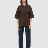 Camilla and Marc Bonnie V-Neck Graphic Tee | Espresso