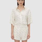 Camilla and Marc Uma Short Sleeve Shirt | Cream