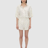 Camilla and Marc Uma Short Sleeve Shirt | Cream