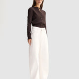 Elka Collective Penny Knit Cardigan | Chocolate